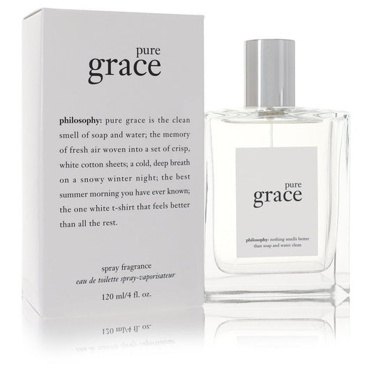 Pure Grace by Philosophy Eau De Toilette Spray 4 oz (Women)