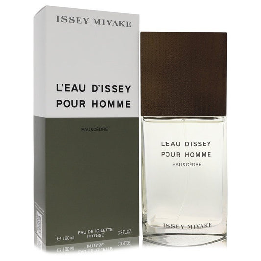 L'Eau D'issey Eau & Cedre by Issey Miyake Eau De Toilette Intense Spray 3.3 oz (Men)