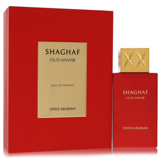 Shaghaf Oud Ahmar by Swiss Arabian Eau De Parfum Spray (Unisex) 2.5 oz (Men)