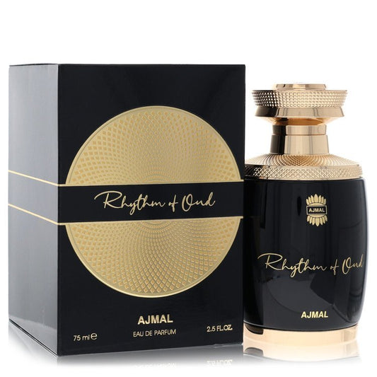 Ajmal Rhythm of oud by Ajmal Eau De Parfum Spray (Unisex) 2.5 oz (Men)