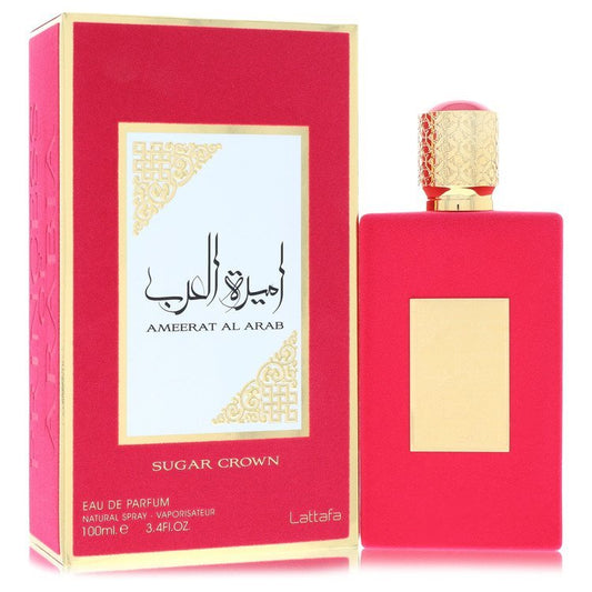 Lattafa Asdaaf Ameerat Al Arab Sugar Crown by Lattafa Eau De Parfum Spray 3.4 oz (Women)
